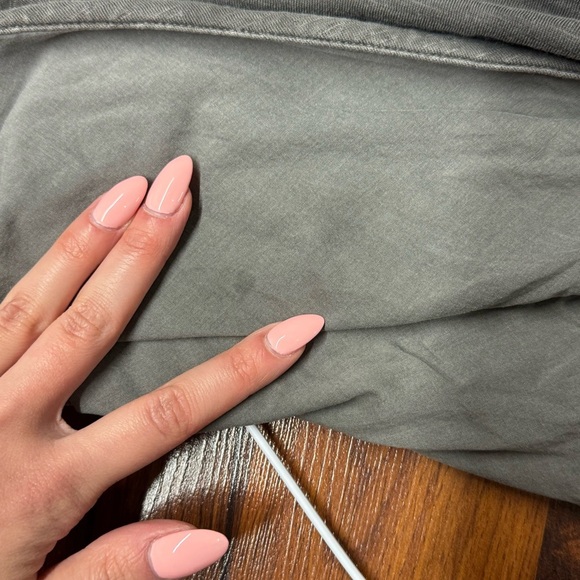 Saturday/Sunday by Anthropologie Grey Snap Collar Jacket Size S AS IS - Picture 8 of 10